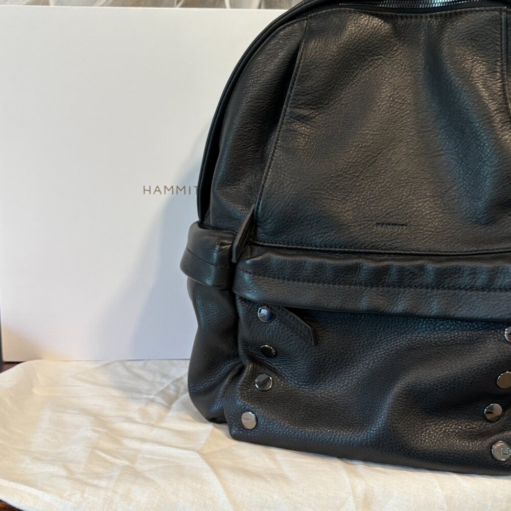 Hammitt Black Leather Backpack - Picture 13 of 13